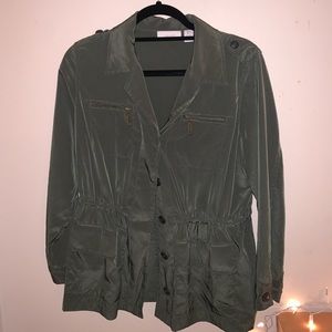 Chico’s lightweight cargo jacket